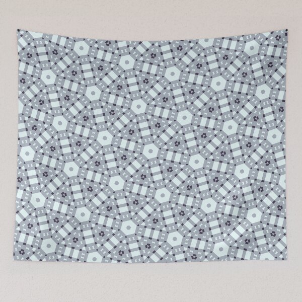Item preview, Abstract Geometric Hexagonal Pattern designed and sold by Looming Lines.