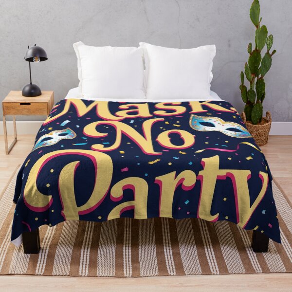 Item preview, No Mask, No Party designed and sold by Sartawsky.