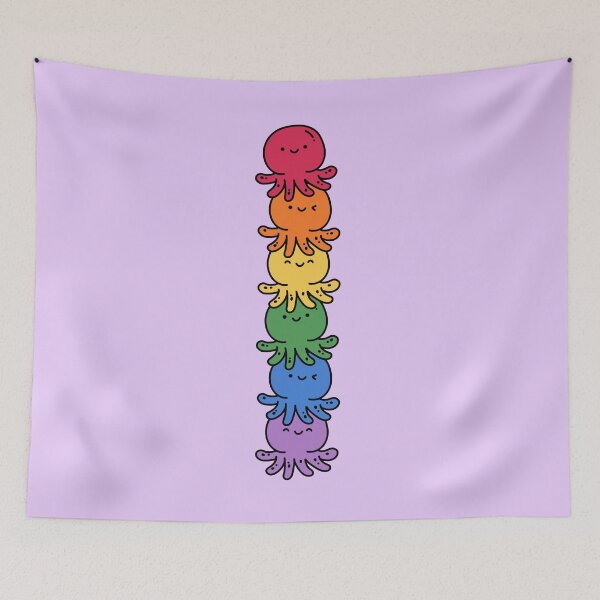 Item preview, Pride Octopus designed and sold by PeachyLitchi.
