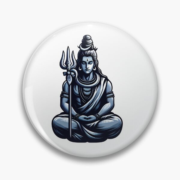 Item preview, Divine Lord Shiva Illustration - Maha Shivaratri  designed and sold by InevitableAum.