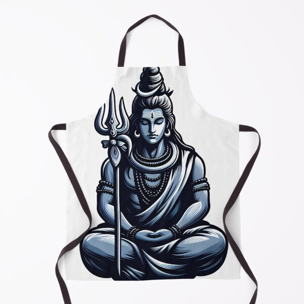 Item preview, Divine Lord Shiva Illustration - Maha Shivaratri designed and sold by InevitableAum.