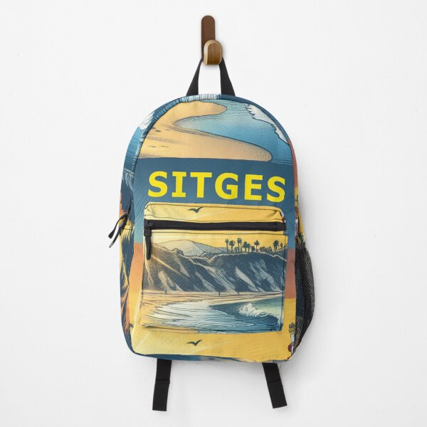 Item preview, Evening sunset at beach in Sitges, Barcelona Spain designed and sold by Gunnar Hermansen.