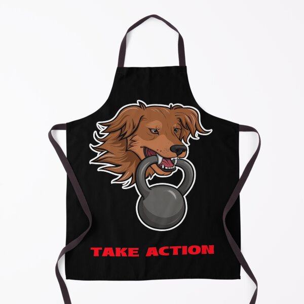 Item preview, Take Action, Kettlebell Dog designed and sold by Lilmoo31.