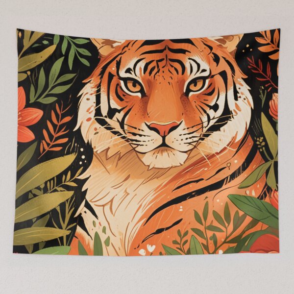 Item preview, FOLK TIGER designed and sold by The fan art Station.