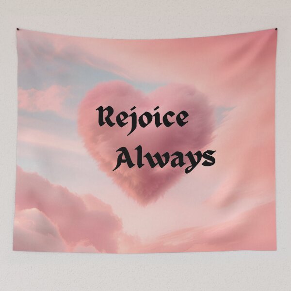 Item preview, Rejoice Always -Cloud Bkg. designed and sold by tomorrowsart.