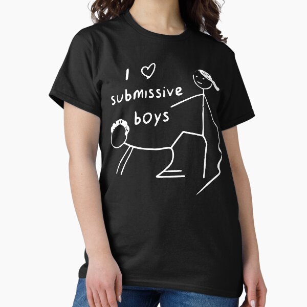 Item preview, I Love Submissive Boys I Heart Submissive Boys designed and sold by DesignDenDo.