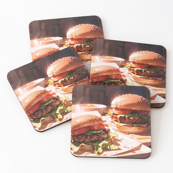 Item preview, LOVE FOR BURGER / ANIME designed and sold by The fan art Station.