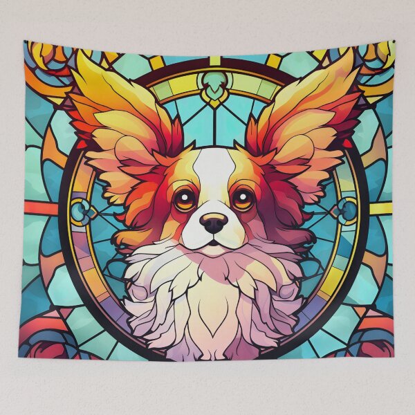 Item preview, Stained Glass Papillon designed and sold by TheAnimalZ00.