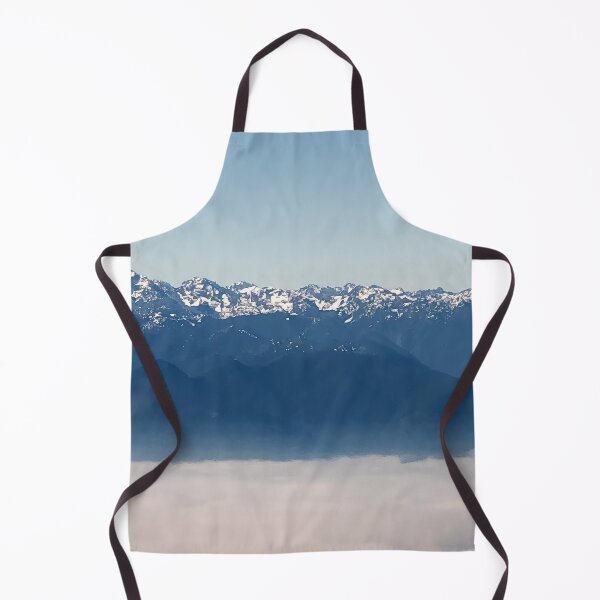 Item preview, Olympic Mountains over clouds designed and sold by flyscenicair.