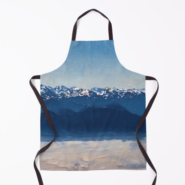 Item preview, Olympic Mountains over clouds (Oil Painting) designed and sold by flyscenicair.
