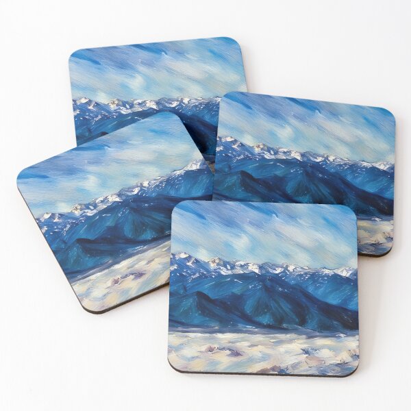 Item preview, Olympic Mountains over clouds (Pastel) designed and sold by flyscenicair.