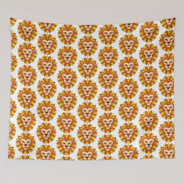 Item preview, Sunny lion in bright golden colors designed and sold by xiukab.