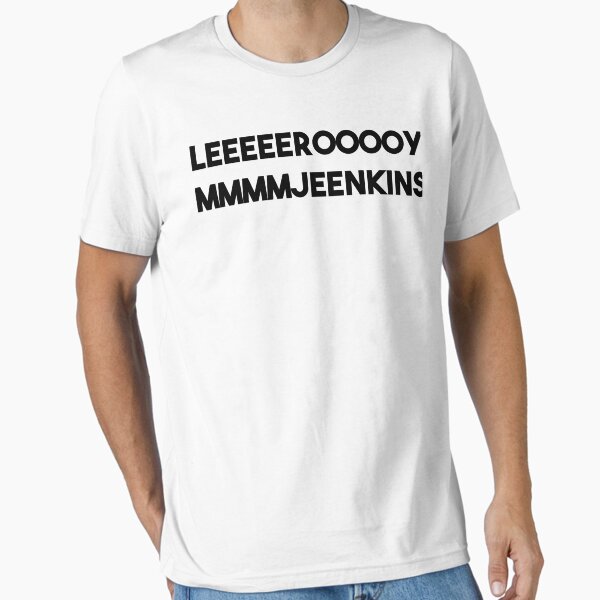 Vista previa del artículo con la obra «Leroy Jenkins - WOW», diseñado y vendido por momococo.