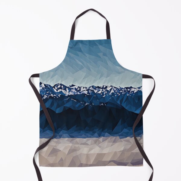 Item preview, Olympic Mountains over clouds (Poly Art) designed and sold by flyscenicair.