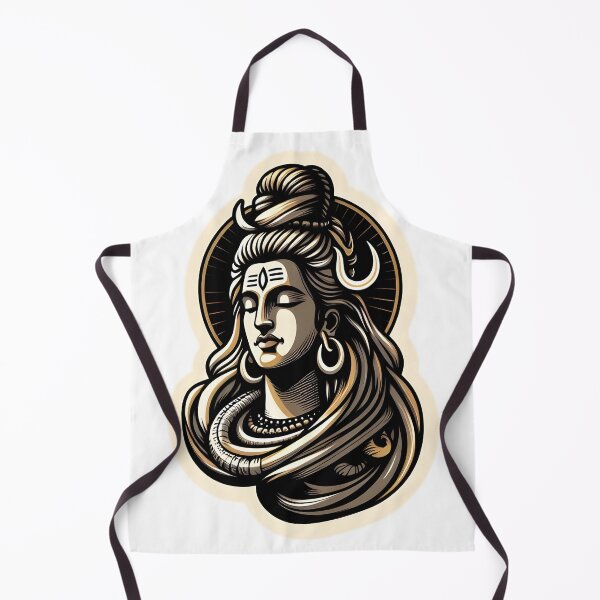 Item preview, Divine Lord Shiva Illustration designed and sold by InevitableAum.