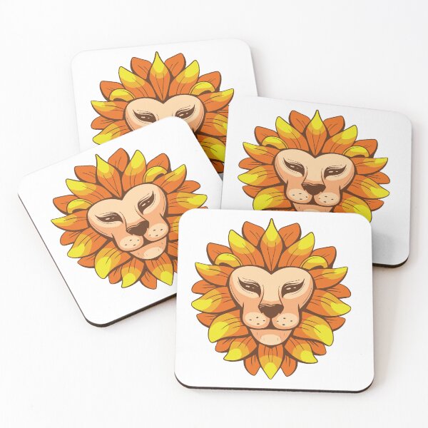 Item preview, Sunny lion in bright golden colors designed and sold by xiukab.