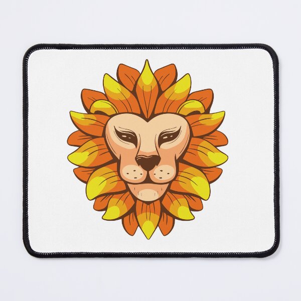 Item preview, Sunny lion in bright golden colors designed and sold by xiukab.