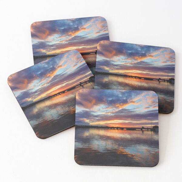 Item preview, Reflected Colors on the Pamlico River designed and sold by JGetsinger Fine Art.
