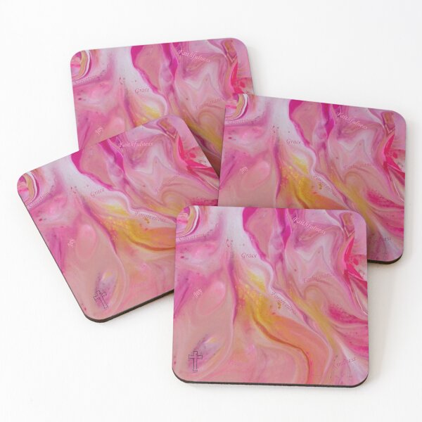 Item preview, Salvation & Joy - Flow Art / Pour Painting - jdp-14-0007 designed and sold by ANomadDesigns.