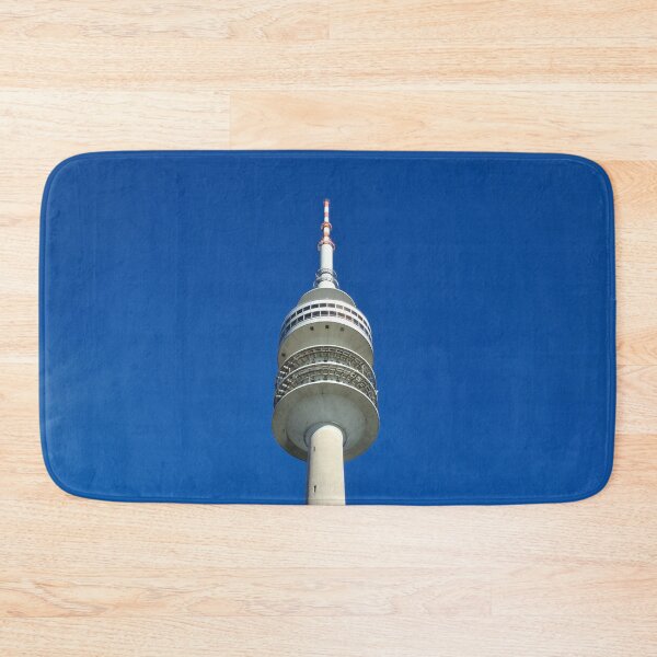 Item preview, Olympic Tower in Munich against the Blue Sky designed and sold by Gaboro.
