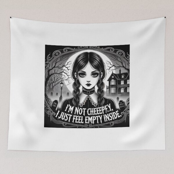 Item preview,  Wednesday - "I'm Not Perky, I'm Just Dead Inside" 1 designed and sold by Mila3Desing.