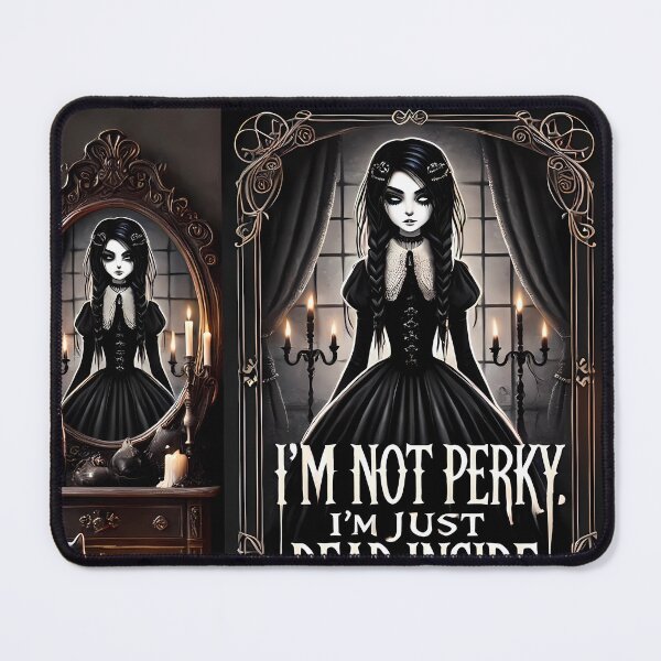 Item preview, Wednesday - "I'm Not Perky, I'm Just Dead Inside" 1 designed and sold by Mila3Desing.