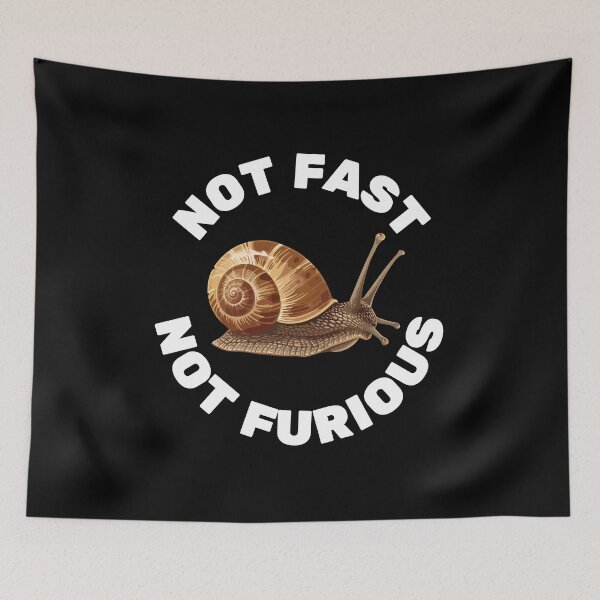 Item preview, Not fast not furious designed and sold by Oval Shop.