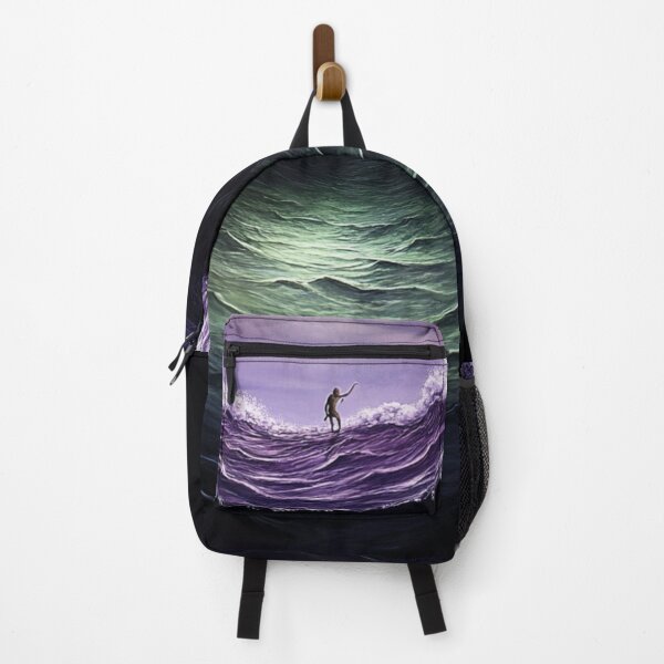 Item preview, Create Your Own Happiness – Cosmic Waves and Night Sky designed and sold by Molly's Gone Mad .