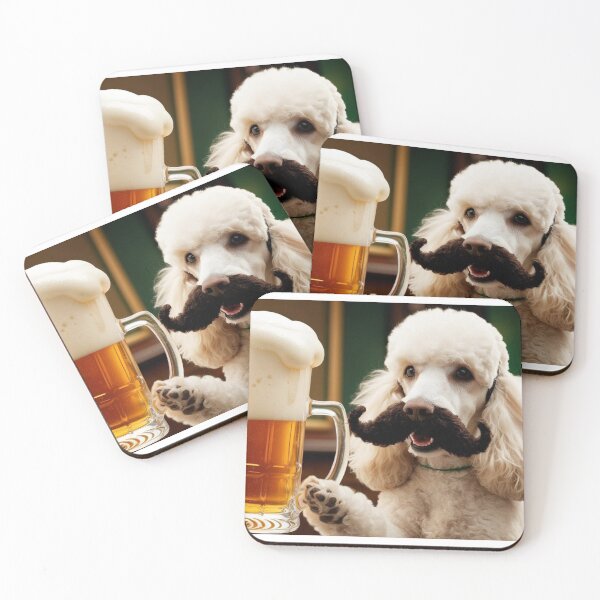 Item preview, Beer Poodle designed and sold by StormArte.