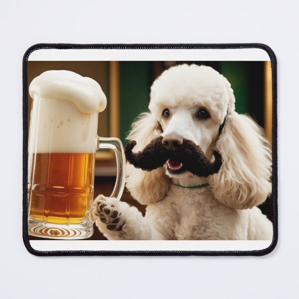 Item preview, Beer Poodle designed and sold by StormArte.