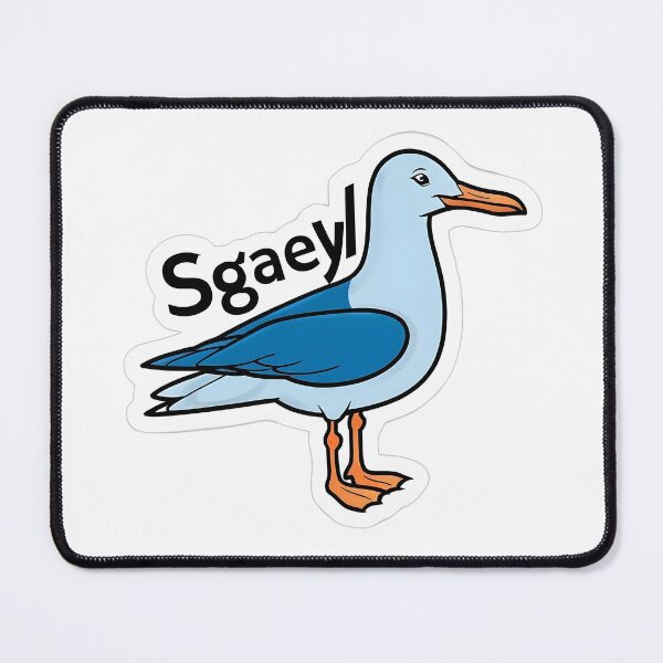 Item preview, Sgaeyl, fourth wing, fourthwing parody, seagul designed and sold by inkdrinkingdove.