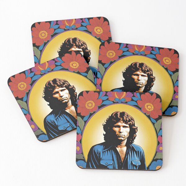 Item preview, Jim Morrison Floral Art | The Doors | TheAmericanPoet  designed and sold by TheAmericanPoet.