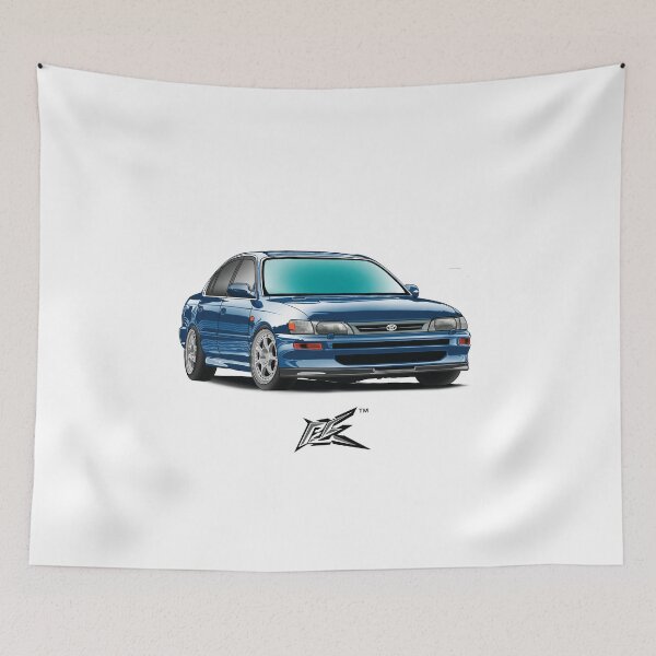 Item preview, toyota corolla ae101 blue designed and sold by NaquashM.