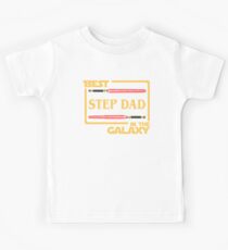 Best Step Dad In The Galaxy Shirt Fathers Day Dark Side Vader Step Dad Gift Kids Tee