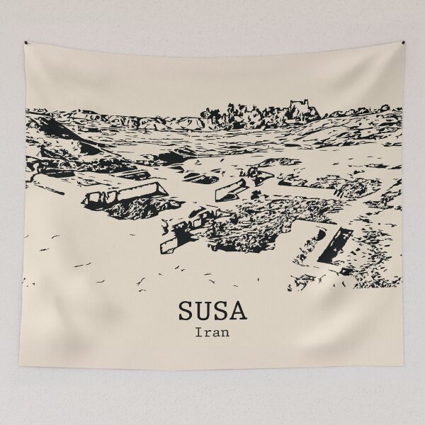 Item preview, Susa - Iran designed and sold by Lakeric Cityscapes.