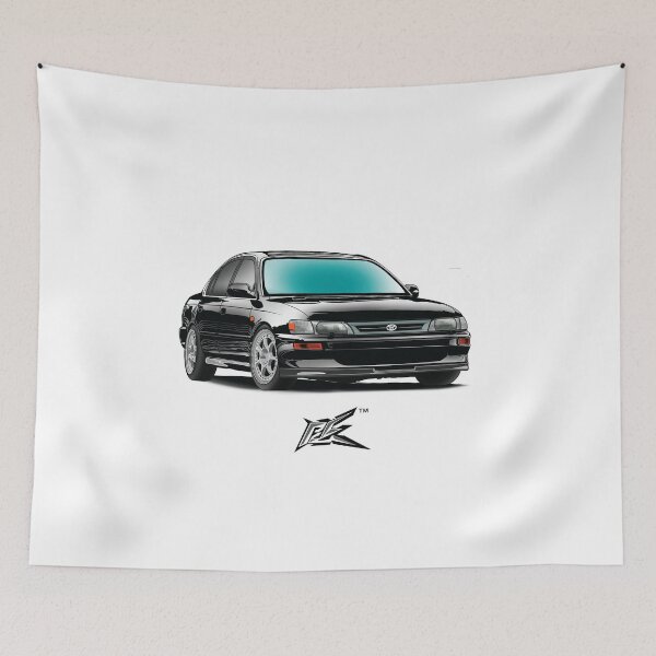 Item preview, toyota corolla ae101 black designed and sold by NaquashM.
