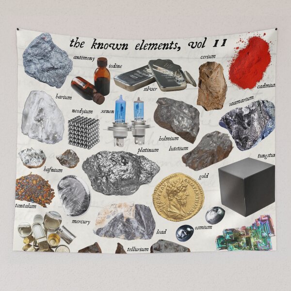Item preview, the known elements of the earth volume 2 chemical diagram  designed and sold by wesleykshaver.