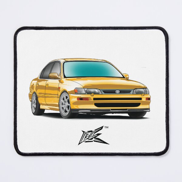 Item preview, toyota corolla ae101 yellow designed and sold by NaquashM.