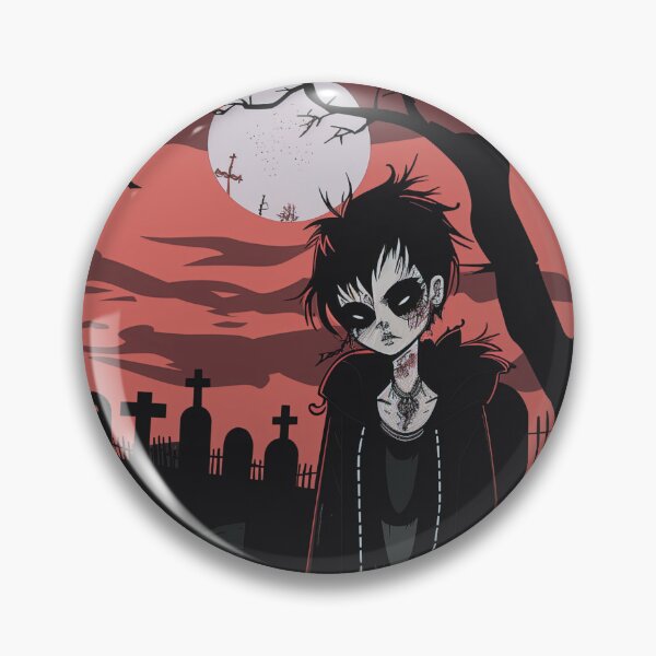 Item preview, Goth Boys in the Cemetery designed and sold by PitchBlackIcon.