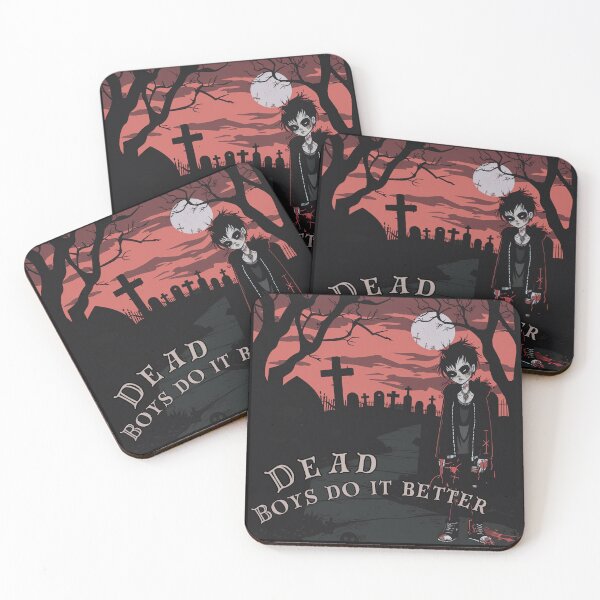Item preview, Goth Boys in the Cemetery designed and sold by PitchBlackIcon.