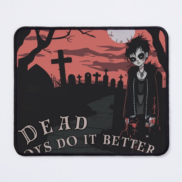 Item preview, Goth Boys in the Cemetery designed and sold by PitchBlackIcon.