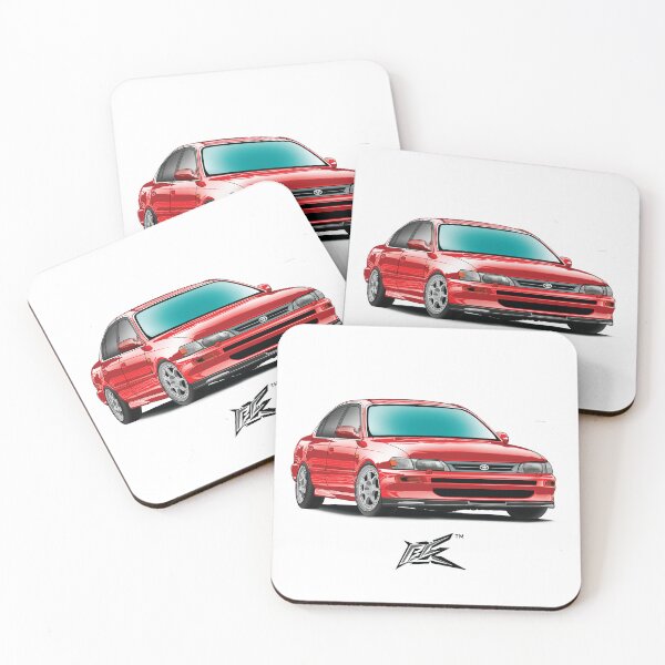 Item preview, toyota corolla ae101 red designed and sold by NaquashM.