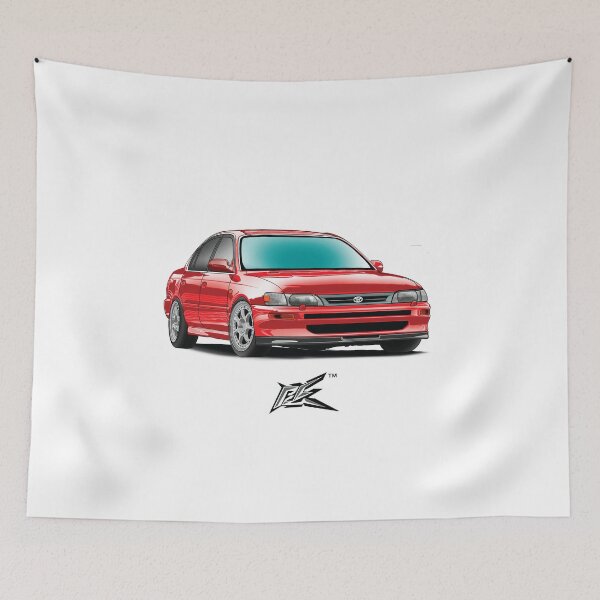 Item preview, toyota corolla ae101 red designed and sold by NaquashM.