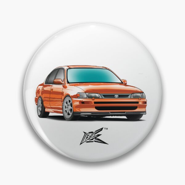 Item preview, toyota corolla ae101 orange designed and sold by NaquashM.