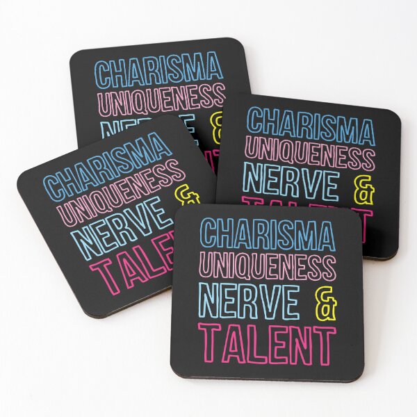 Item preview, Charisma Uniqueness Nerve & Talent | Drag Race | LGBTQ+  designed and sold by Oh My Sass.