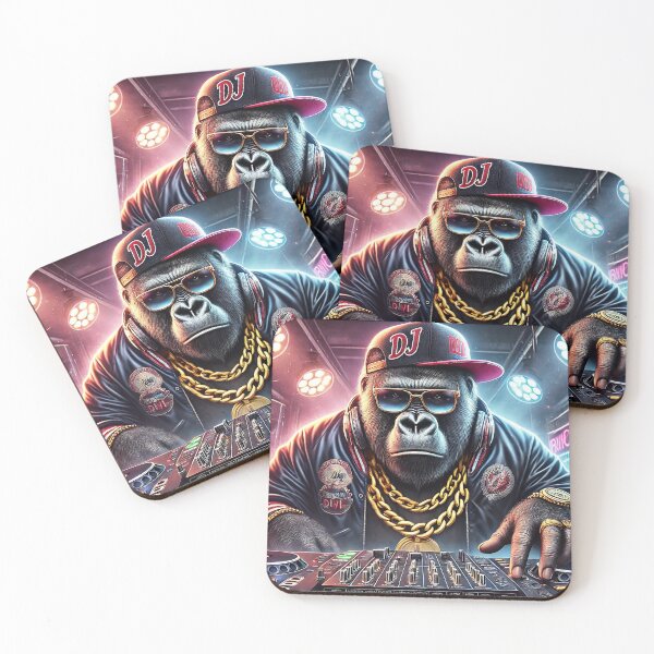 Item preview, Dj Gorilla designed and sold by  Frank Creative Shop.