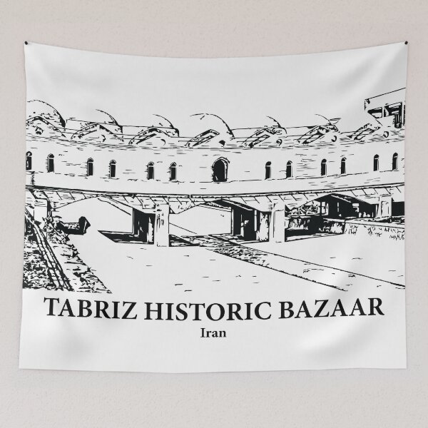 Item preview, Tabriz Historic Bazaar - Iran designed and sold by Lakeric Cityscapes.