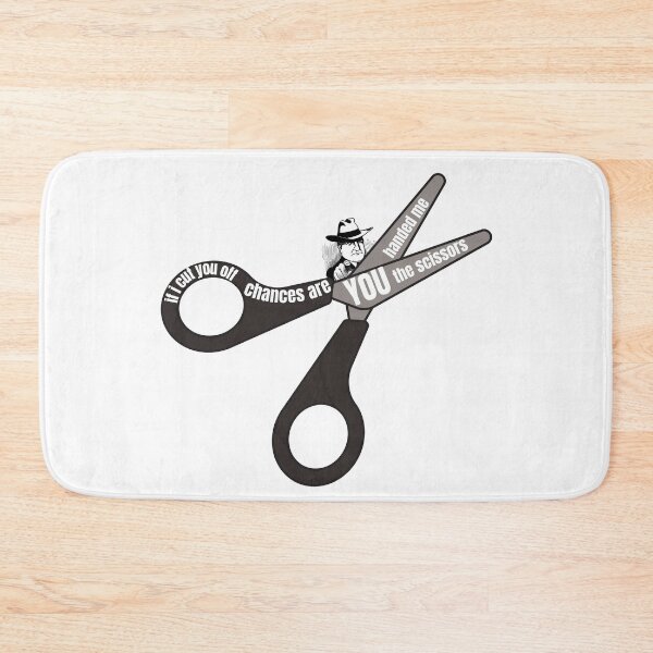 Item preview, If I cut you off chance are YOU handed me the scissors designed and sold by Sarcastic Gun.