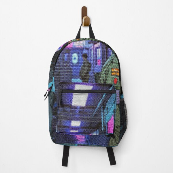 Item preview, VHS Retro-Futuristic Battlefield - 90s Anime War Scene designed and sold by RetroRebootShop.