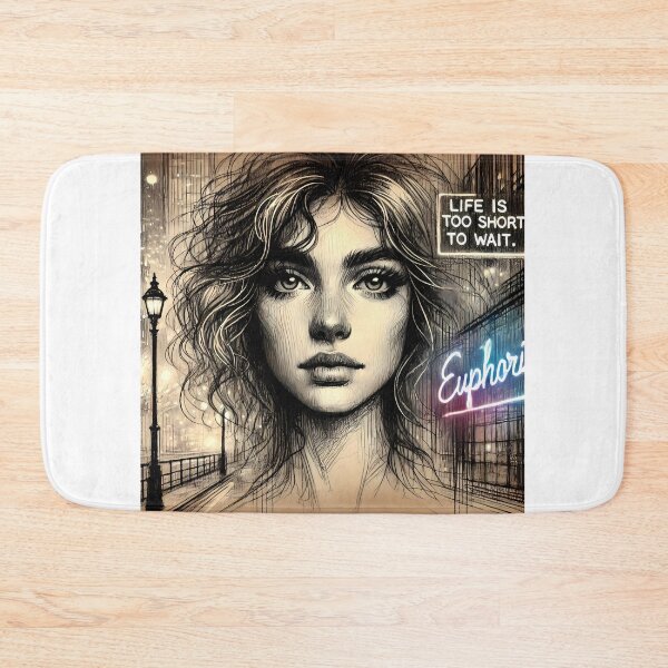 Item preview, Copy of Euphoria - "Life Is Too Short to Wait designed and sold by Mila3Desing.